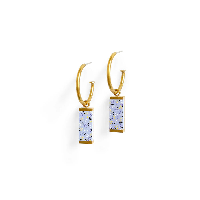 Pendientes Lavs Jewels - Meave aro lavanda