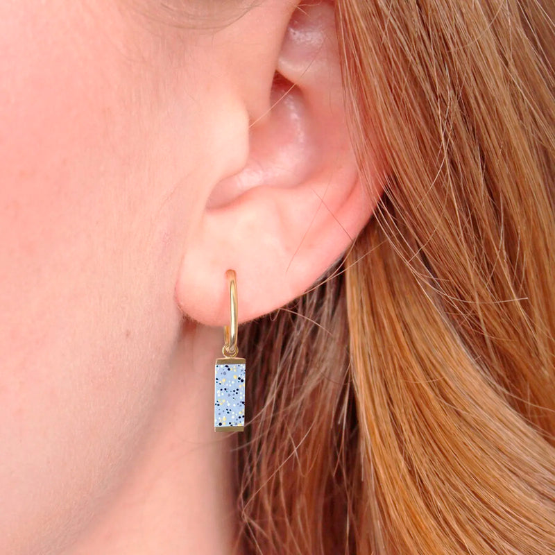 Pendientes Lavs Jewels - Meave aro lavanda