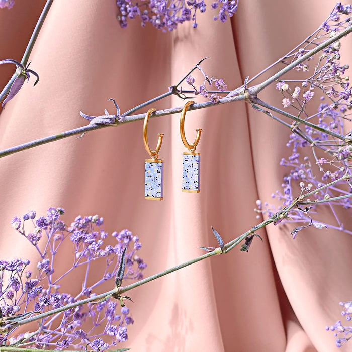 Pendientes Lavs Jewels - Meave aro lavanda