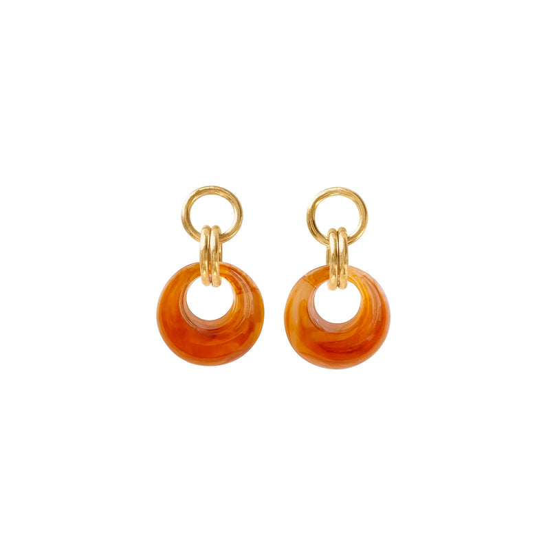Pendientes Lavs Jewels Mist Brown