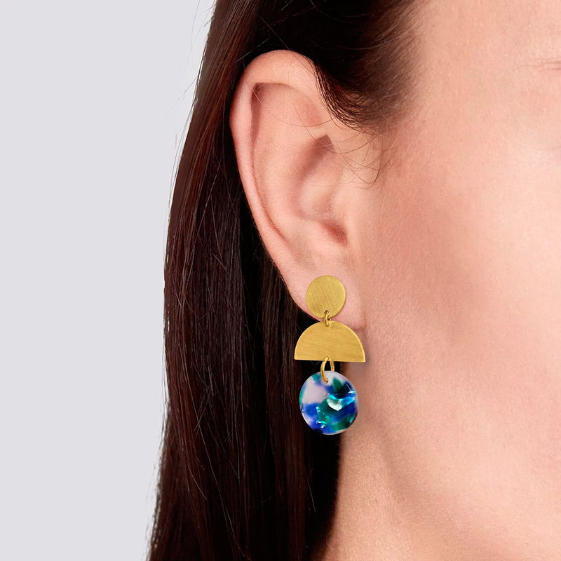 Pendientes Lavs Jewels - Moss Large