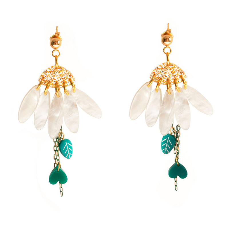 Pendientes - Pétalos de Margarita 🌼