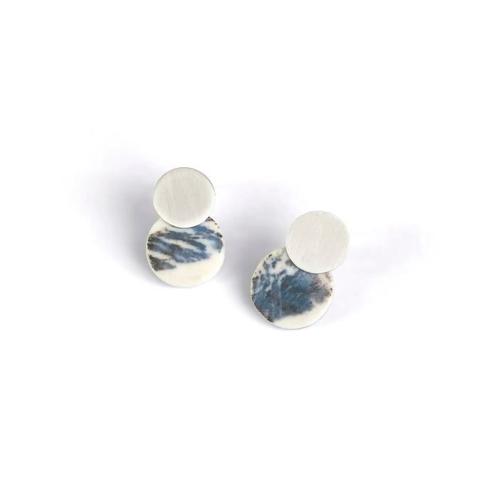 Pendientes Lavs Jewels - Porcelain Blue