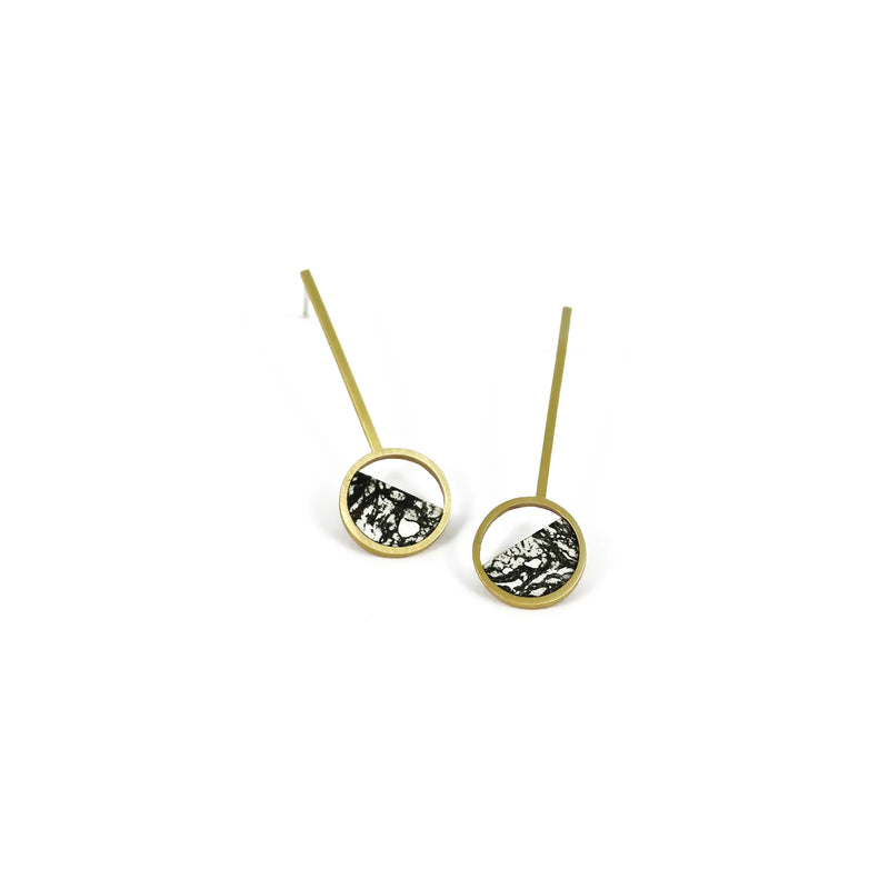 Pendientes Lavs Jewels - Stratos Large Black