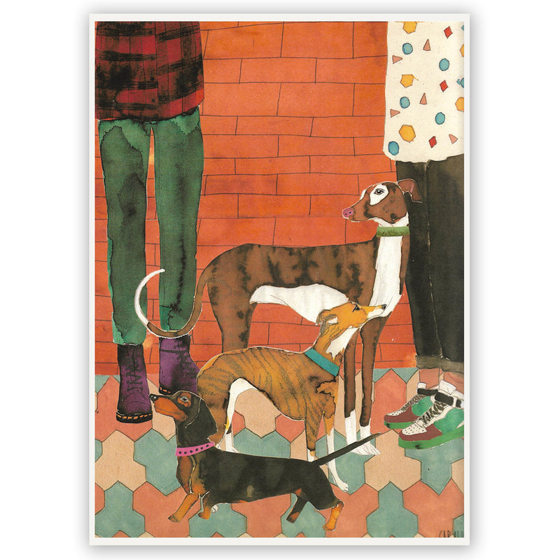 Print de Sara Luz 22,50 x 32 - "Perros"