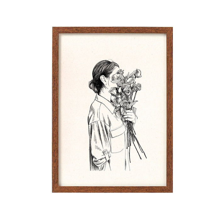 Print de Laura Agustí A3 - "Petal Quiet"