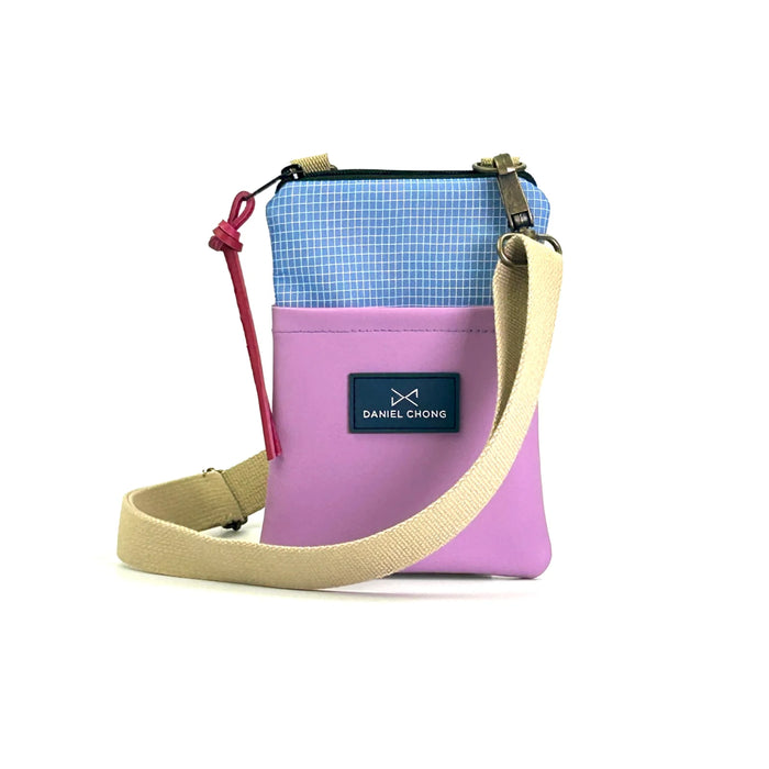 Phone Sling Impermeable Daniel Chong - Azul y lila