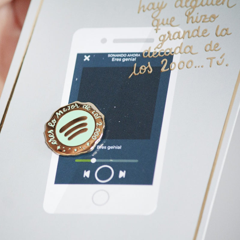 Pin - "Eres lo mejor de los 2000"