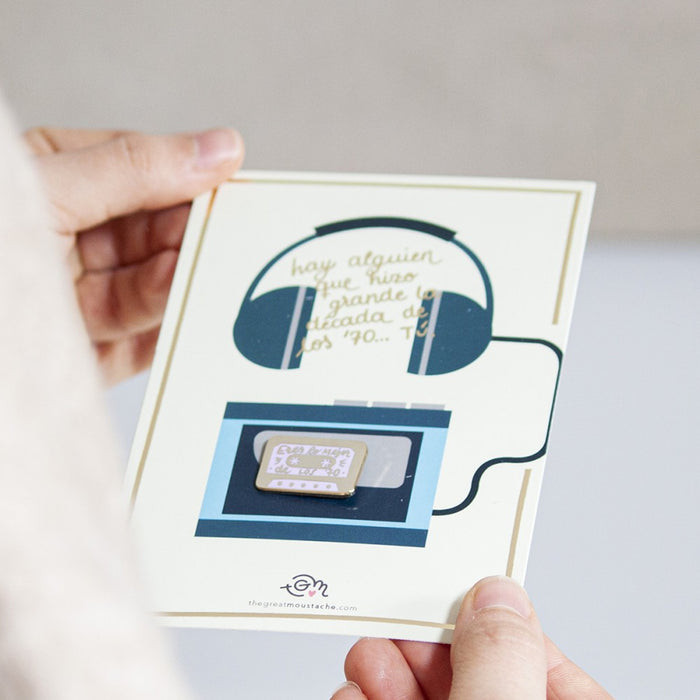 Pin - "Eres lo mejor de los 70"