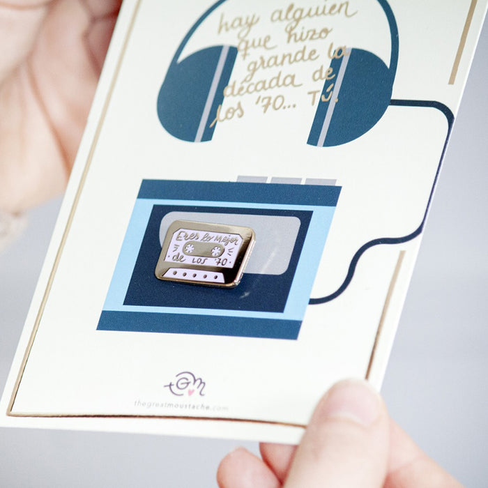 Pin - "Eres lo mejor de los 70"