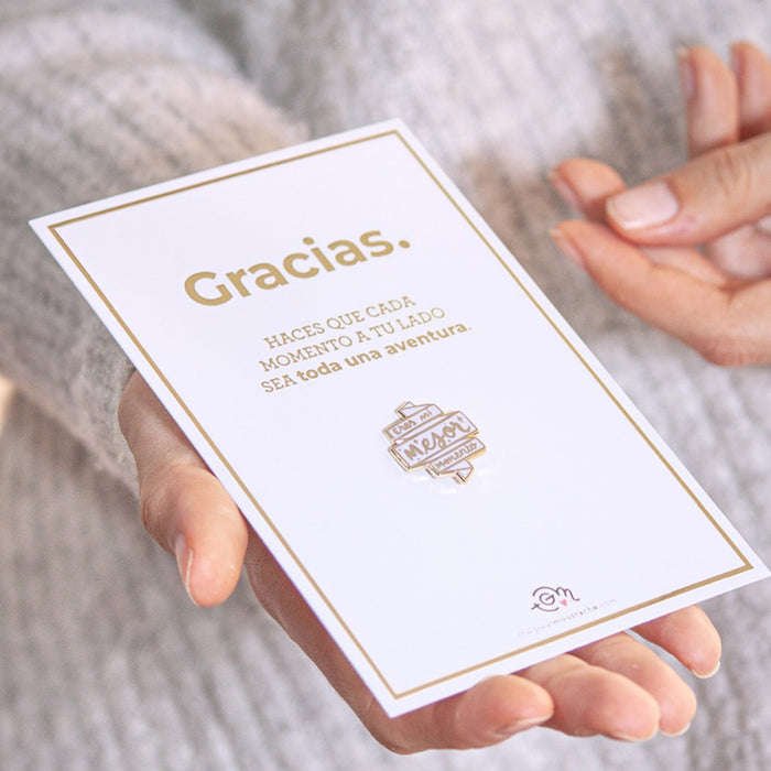 Pin - "Eres mi mejor momento"