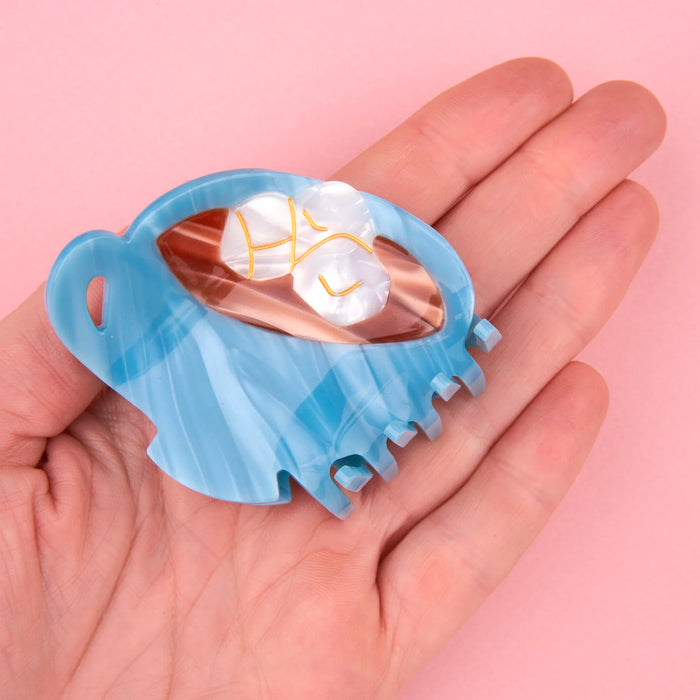 Pinza para el pelo - Chocolate caliente ☕