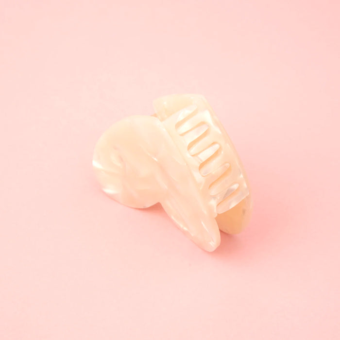 Pinza para el pelo - Corazón Blanco 🤍