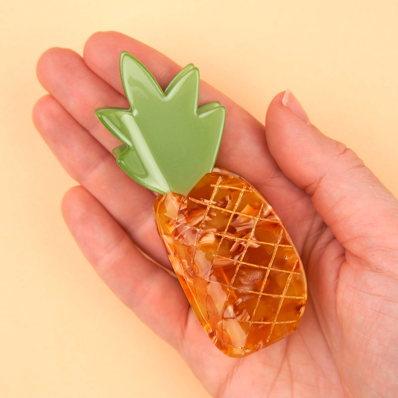 Pinza para el pelo - Piña 🍍