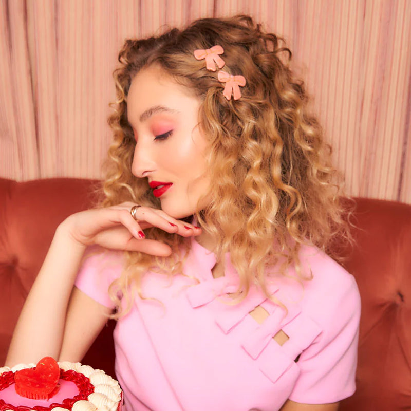 Pasador de pelo - Lazo Rosa 🎀