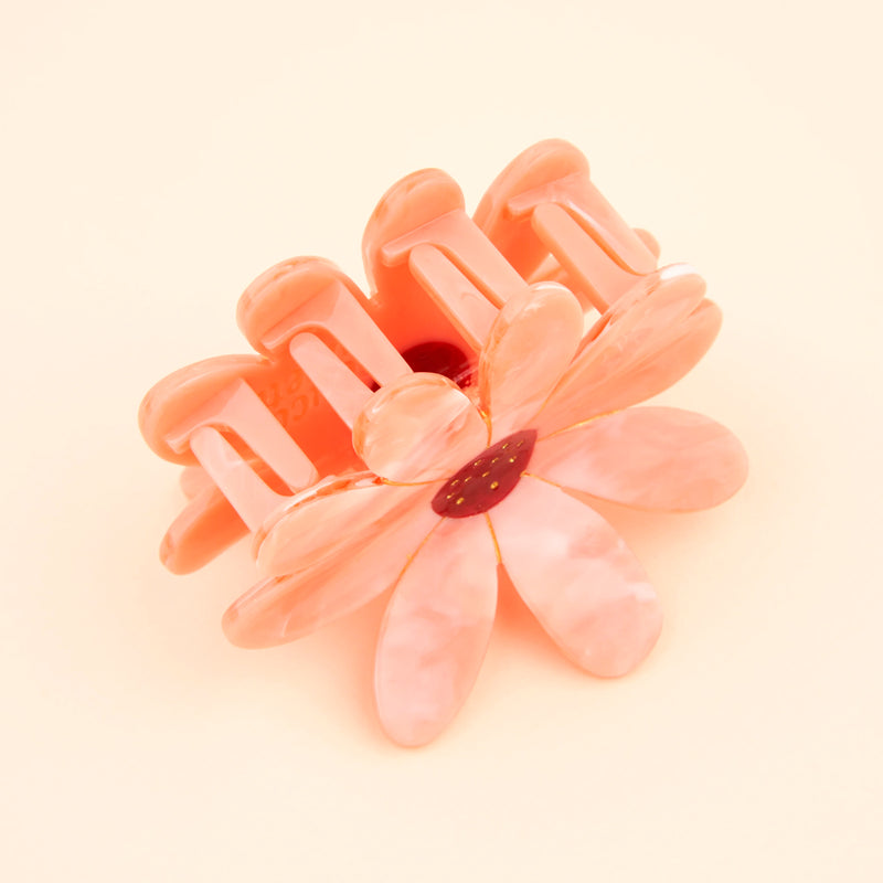 Pinza para el pelo - Flor Rosa