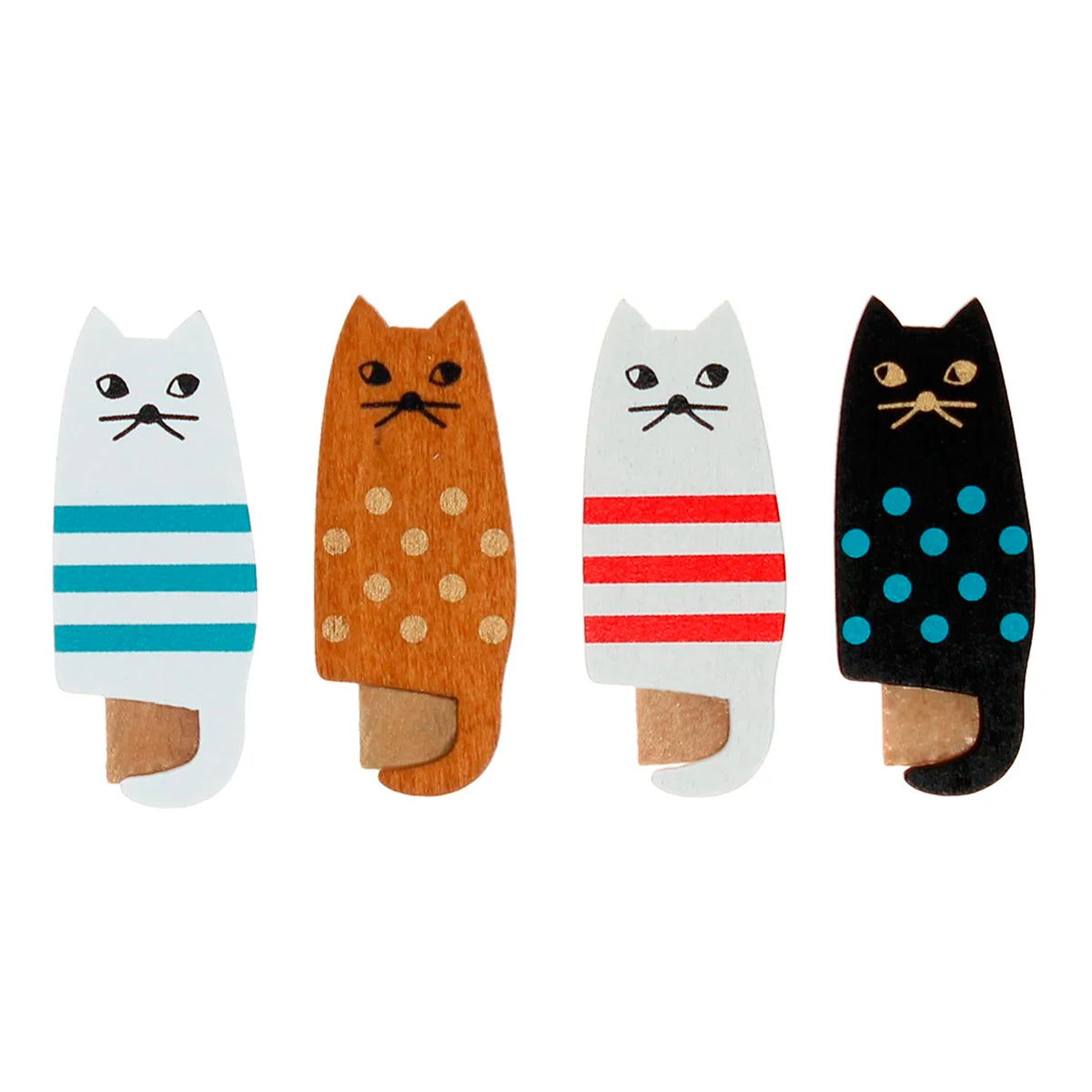Set Pinzas - Gatos 🐱