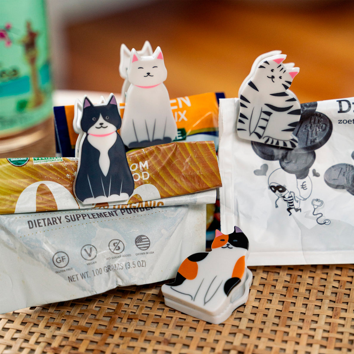 Set Pinzas - Gatos 🐱