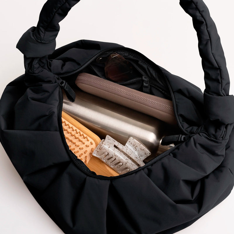 Bolso Got Bag - Pleat Moon Bag Large Black