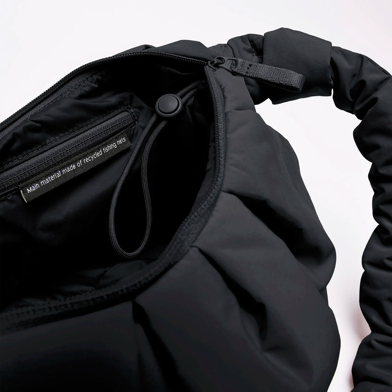 Bolso Got Bag - Pleat Moon Bag Large Black