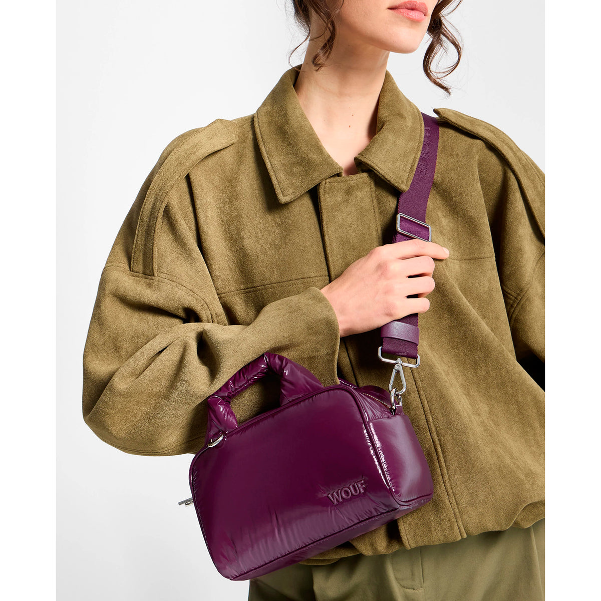 Bolso Wouf - Bowling Plum