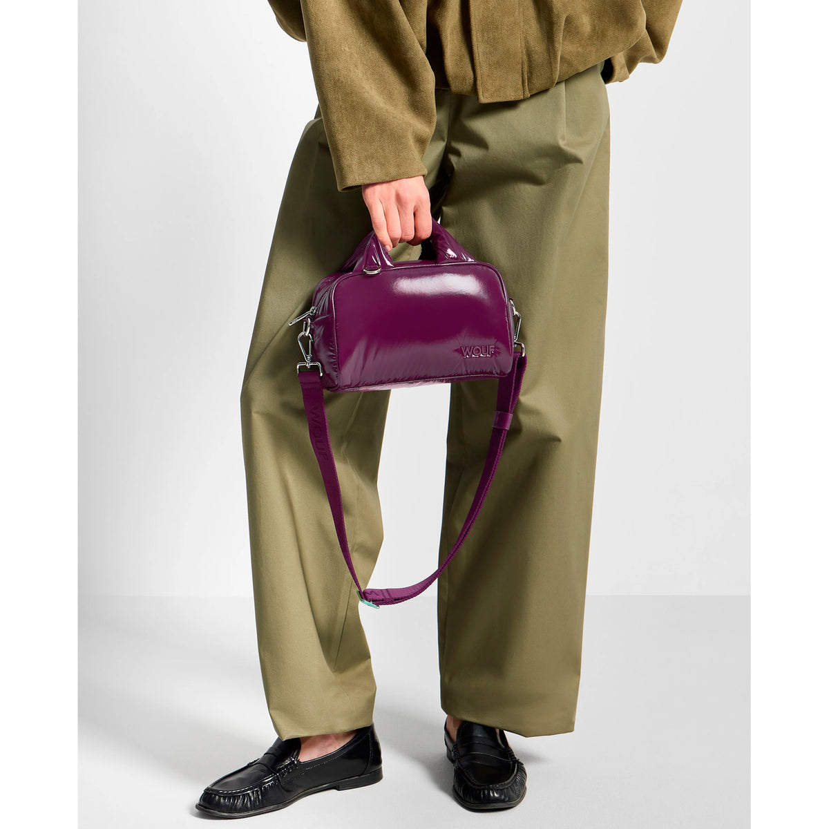 Bolso Wouf - Bowling Plum