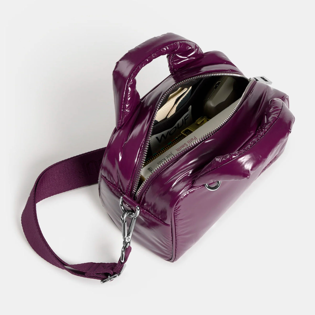 Bolso Wouf - Bowling Plum
