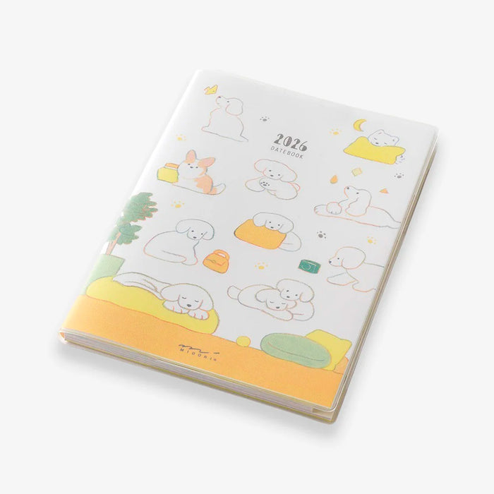 Agenda Anual de Bolsillo 2026 Midori - Dog 🐶