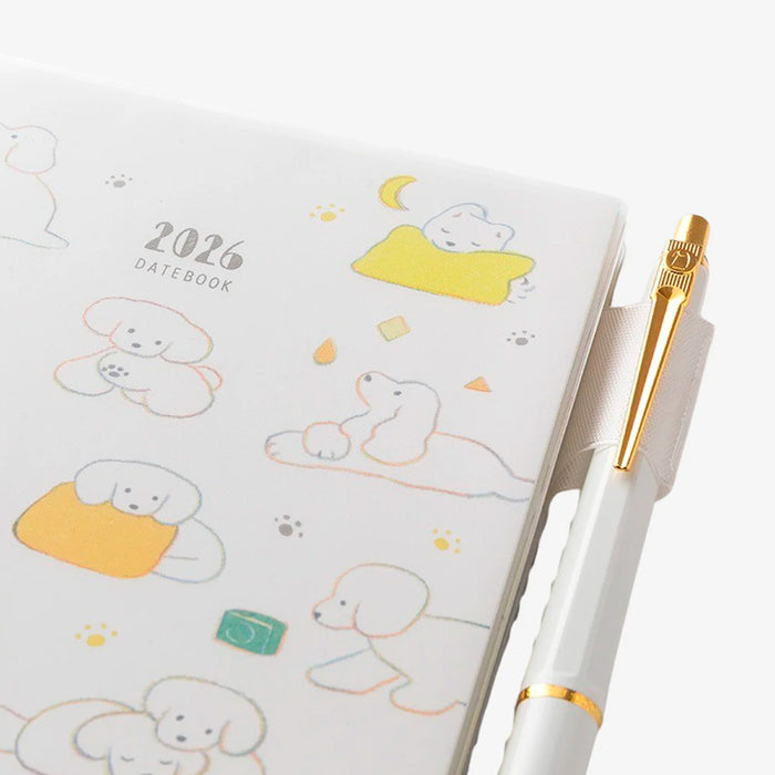 Agenda Anual de Bolsillo 2026 Midori - Dog 🐶