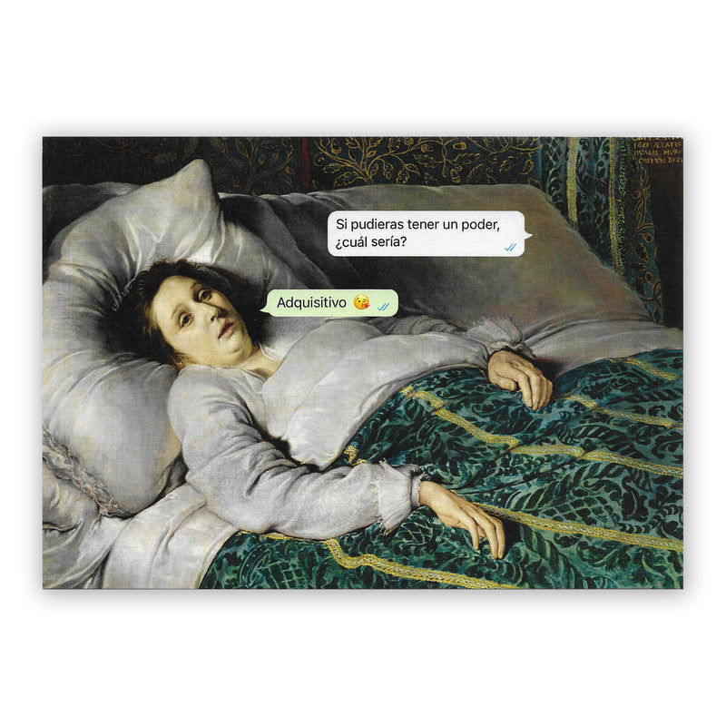 Print de La última croqueta A5 - "Poder Adquisitivo"