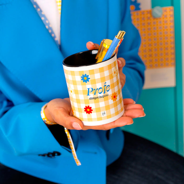 Portalápices UO - "Profe, siempre inspiras" 🌼