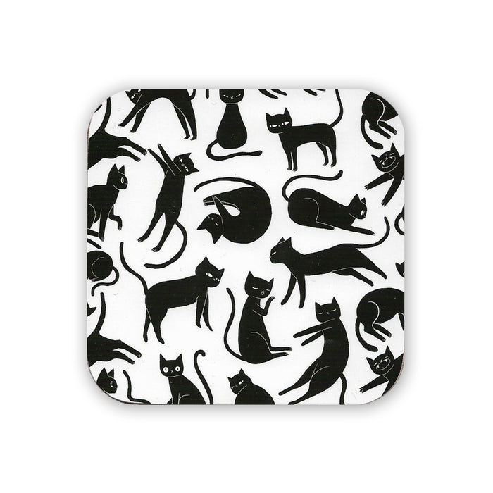 Posavasos - Black Cats