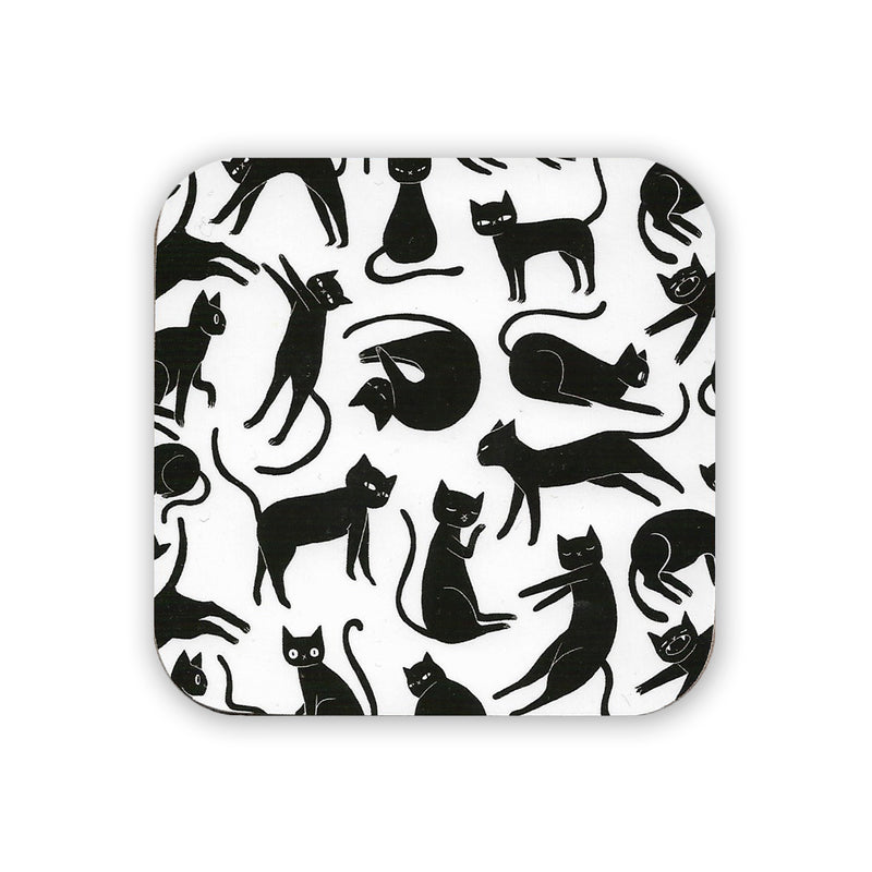 Posavasos - Black Cats