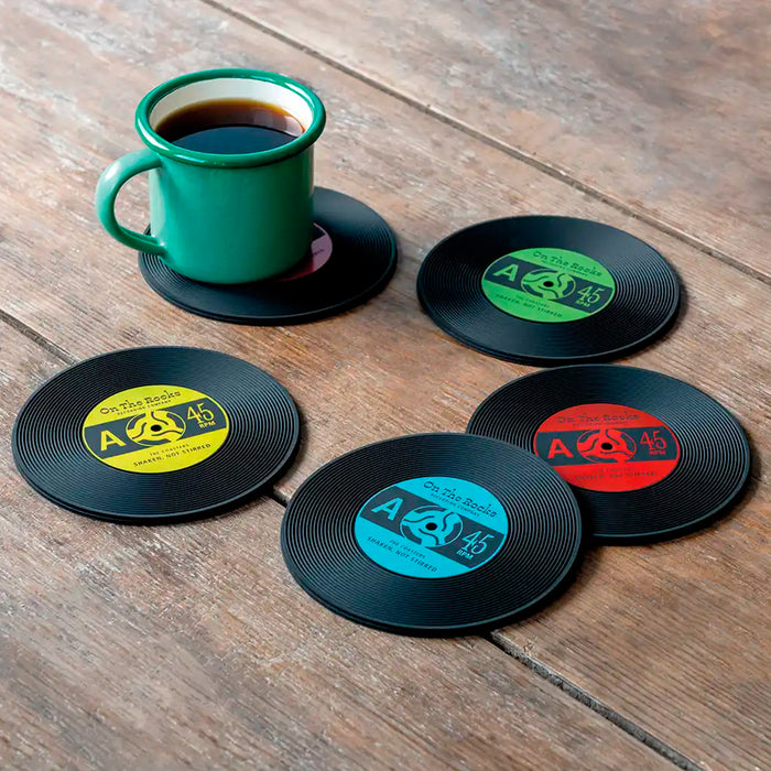 Posavasos - Discos de vinilo 🎶🎸