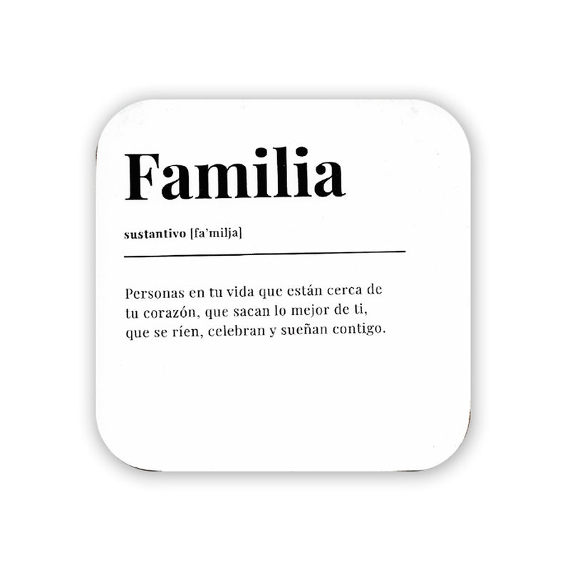 Posavasos - Familia