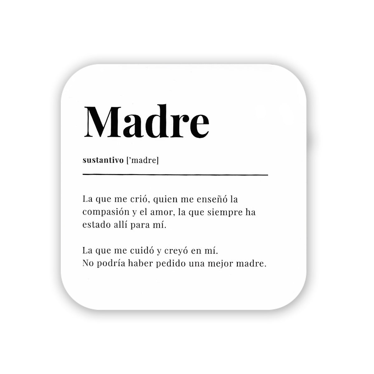 Posavasos - Madre