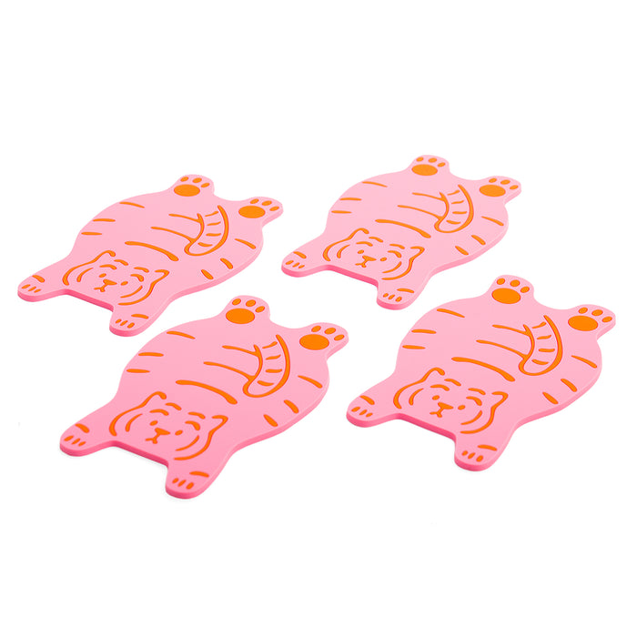 Posavasos - Tigre Rosa 🐯