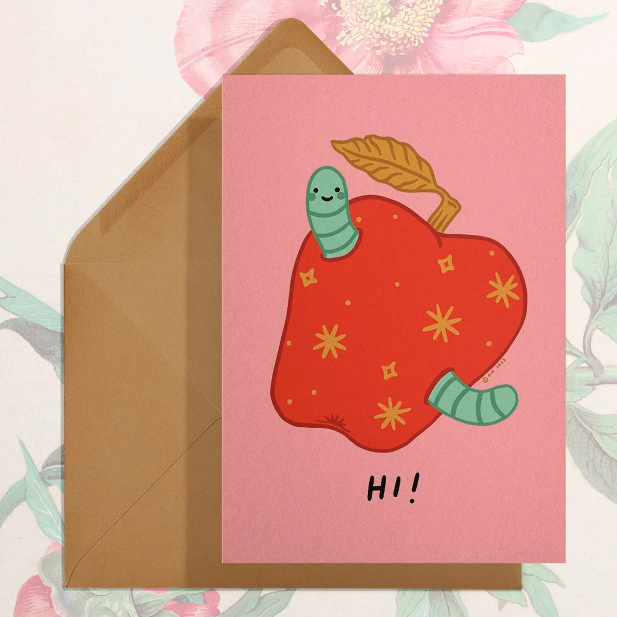 Postal - Hi! 🐛🍎
