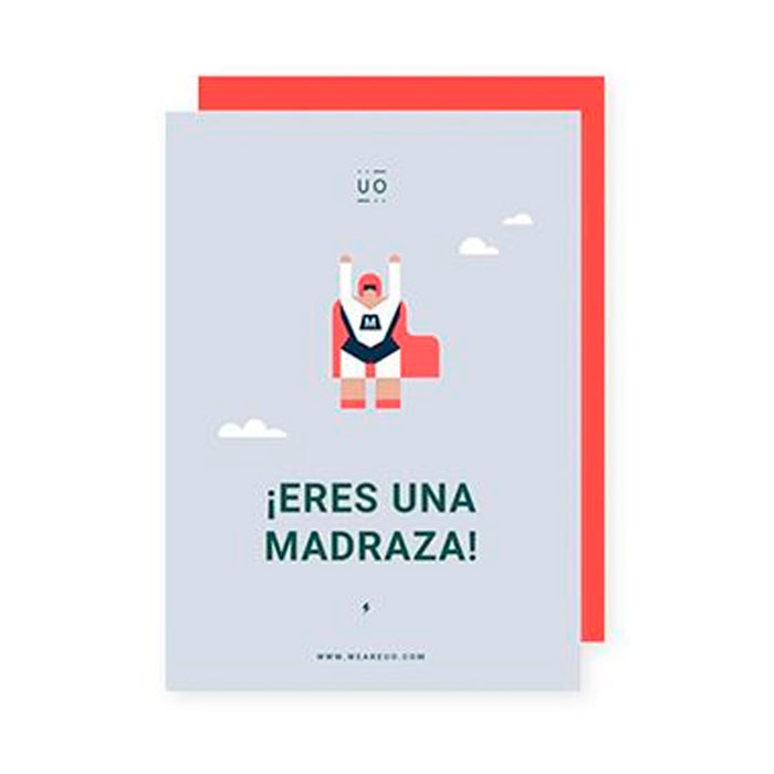Postal UO - "Mamá, eres una madraza" 🦸♀️