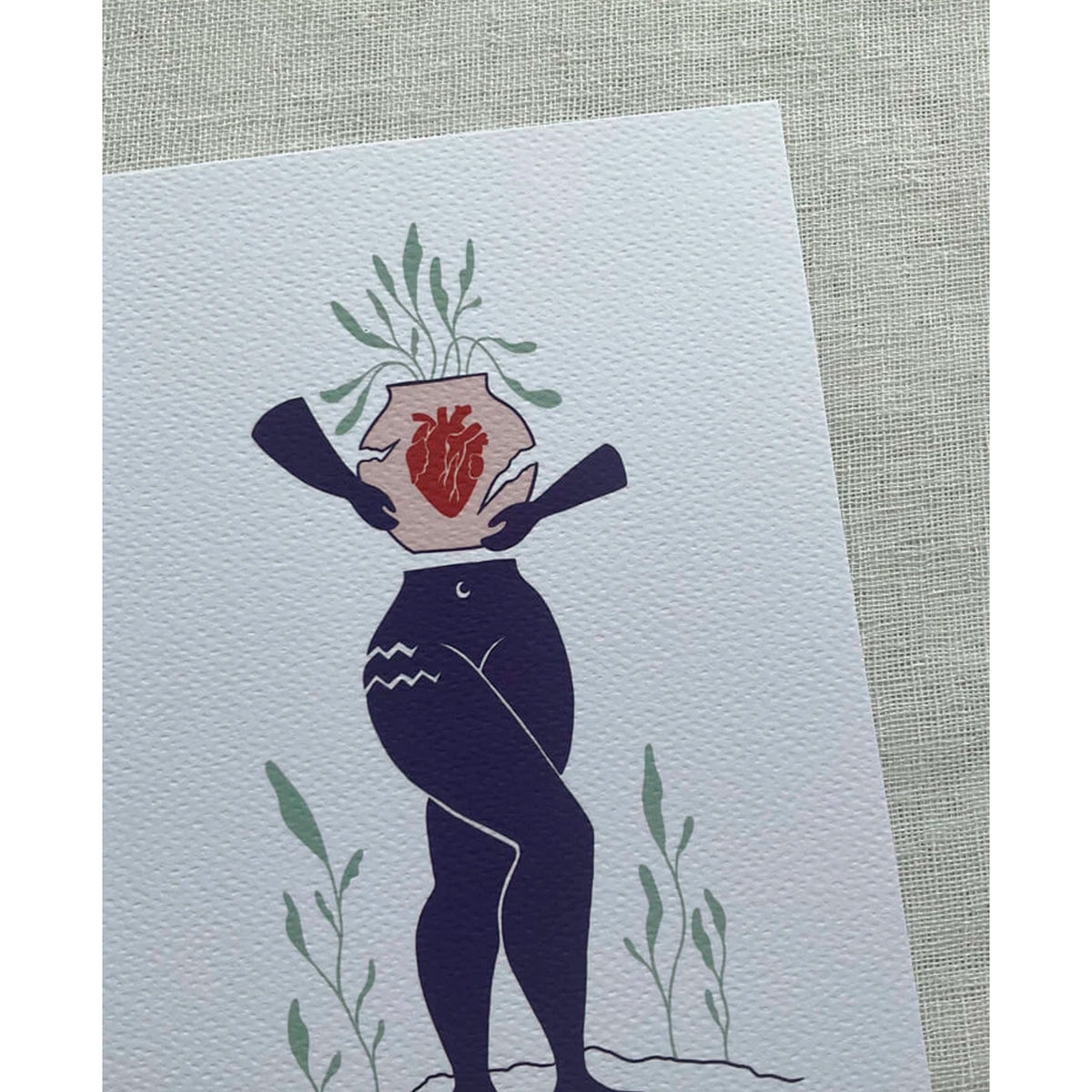 Print de Natalia Fuente A5 - Protectora