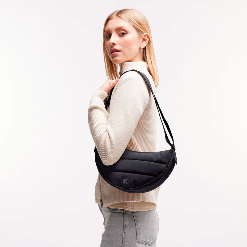 Bolso Got Bag - Puffer Moon Bag Small Black