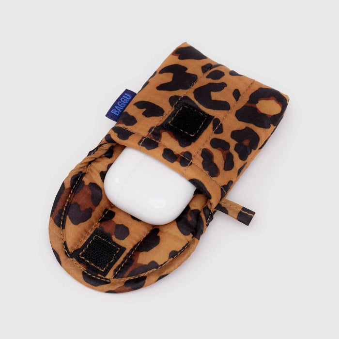 Funda auriculares inalámbricos Baggu - Leopard
