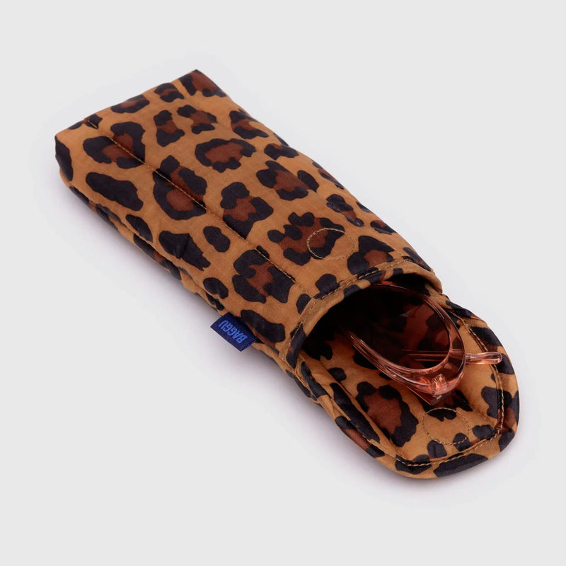 Funda de gafas acolchada Baggu - Leopard