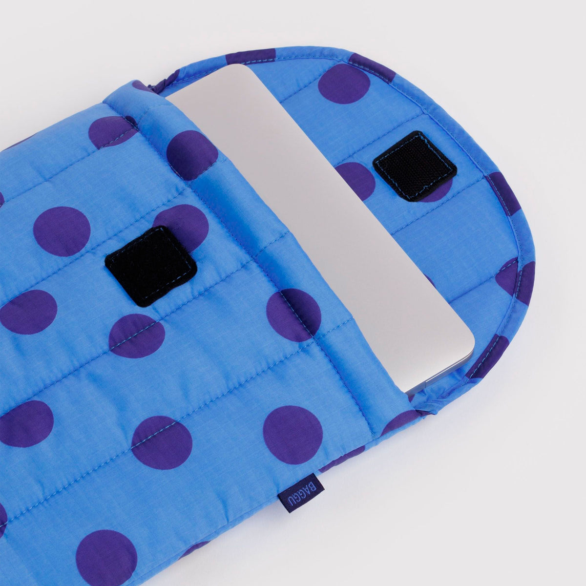 Funda portátil 13"/14" Baggu - Blue Polka Dot