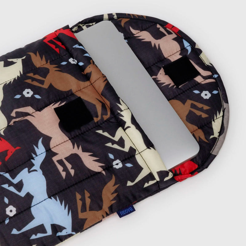 Funda portátil 13"/14" Baggu - Horse Cut Outs