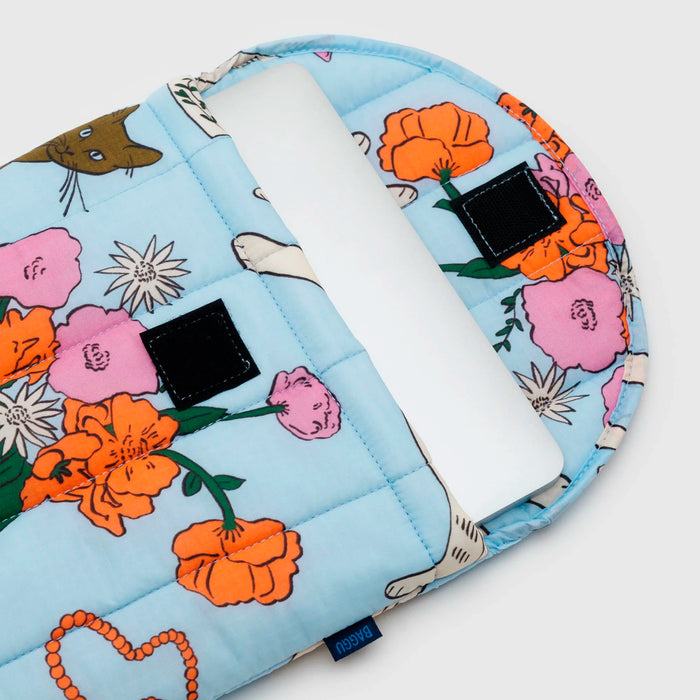 Funda portátil 13"/14" Baggu - Table Cats