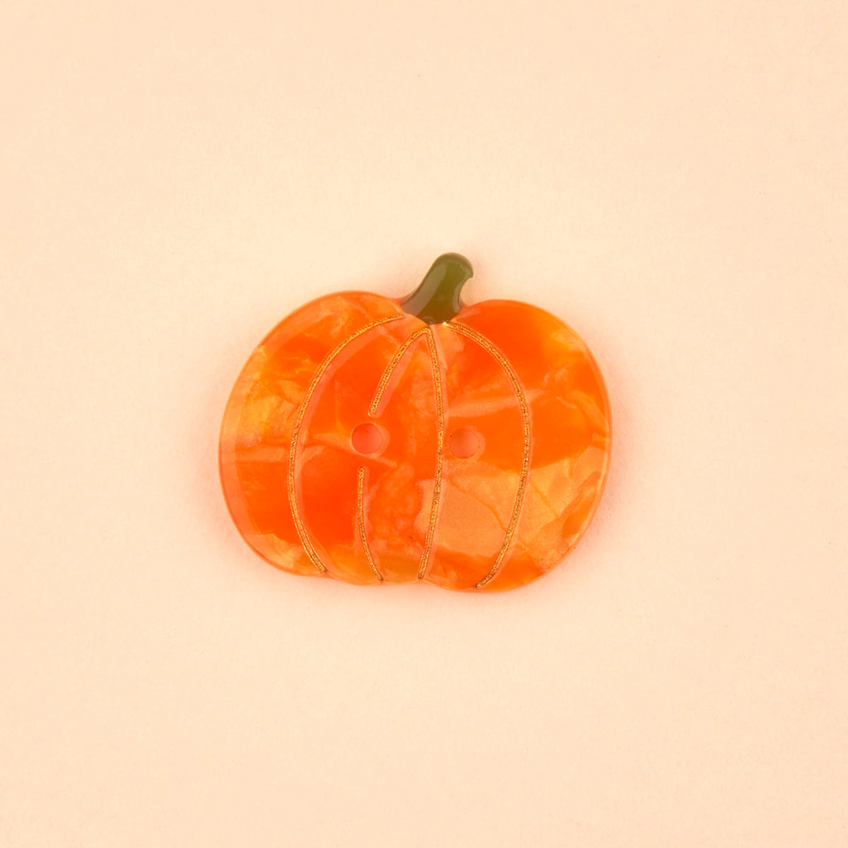 Set de 6 botones - Calabaza