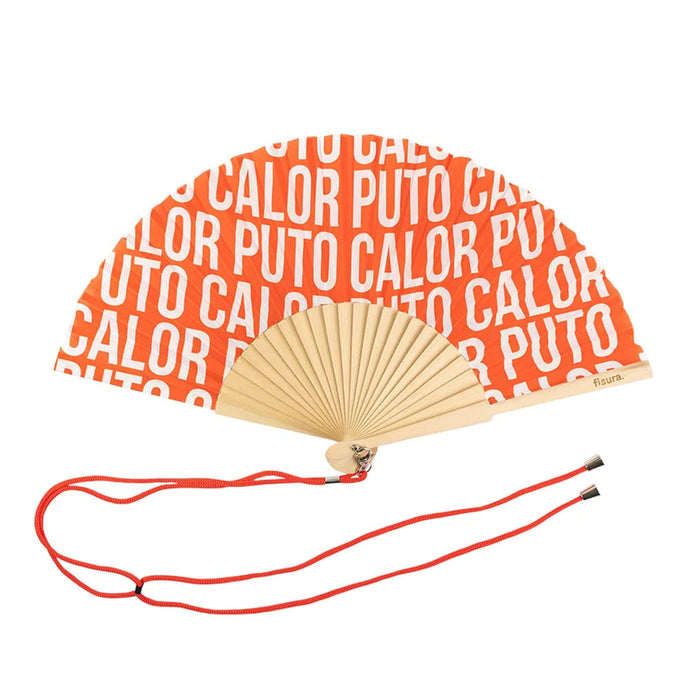 Abanico Fisura - "Puto calor" patrón