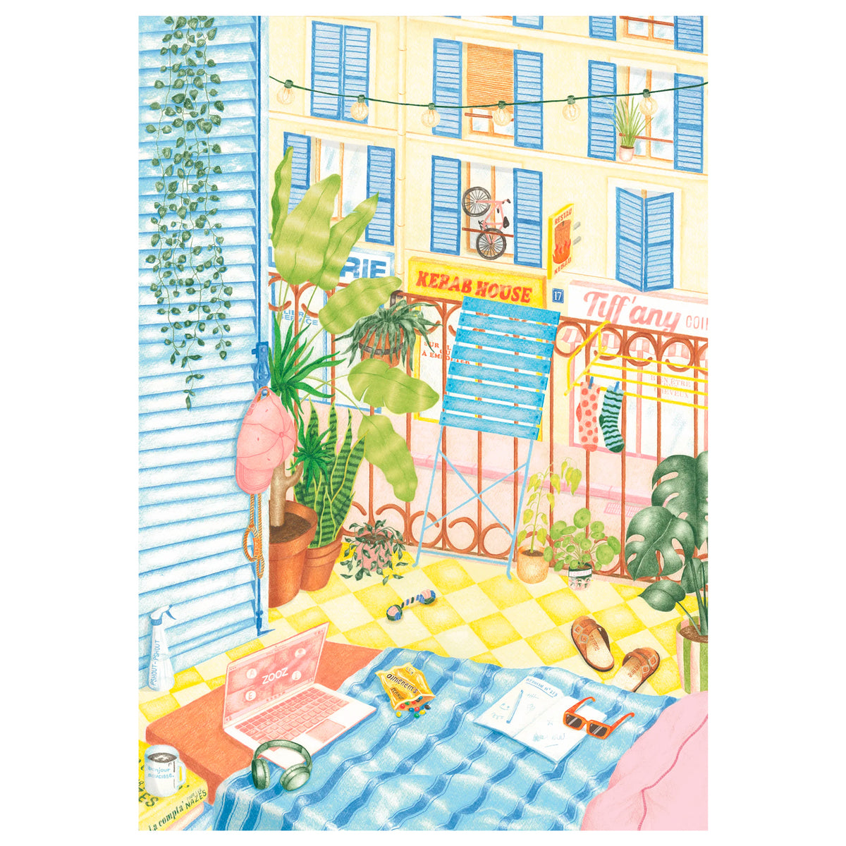 Puzzle - La classe verte