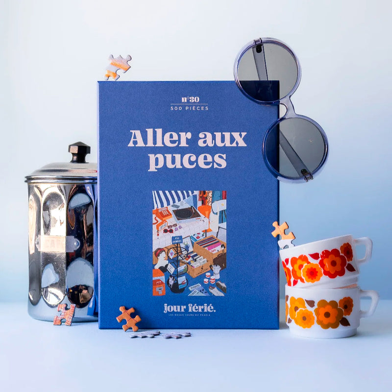 Puzzle - Aller aux puces